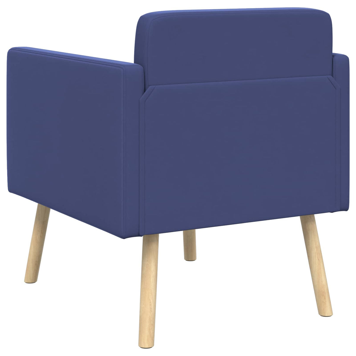 Poltrona decorativa Blu Polizia Velluto | homemem39