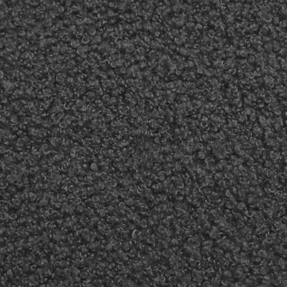 Sedia d'accento Grigio Scuro Bouclé