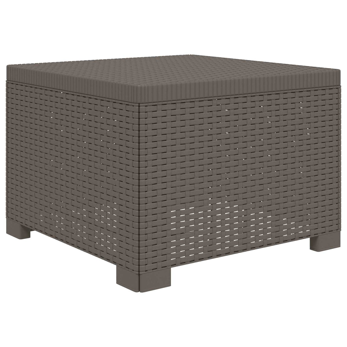 Divano da Giardino 6 Posti Aspetto Rattan PP Grigio Chiaro | homemem39