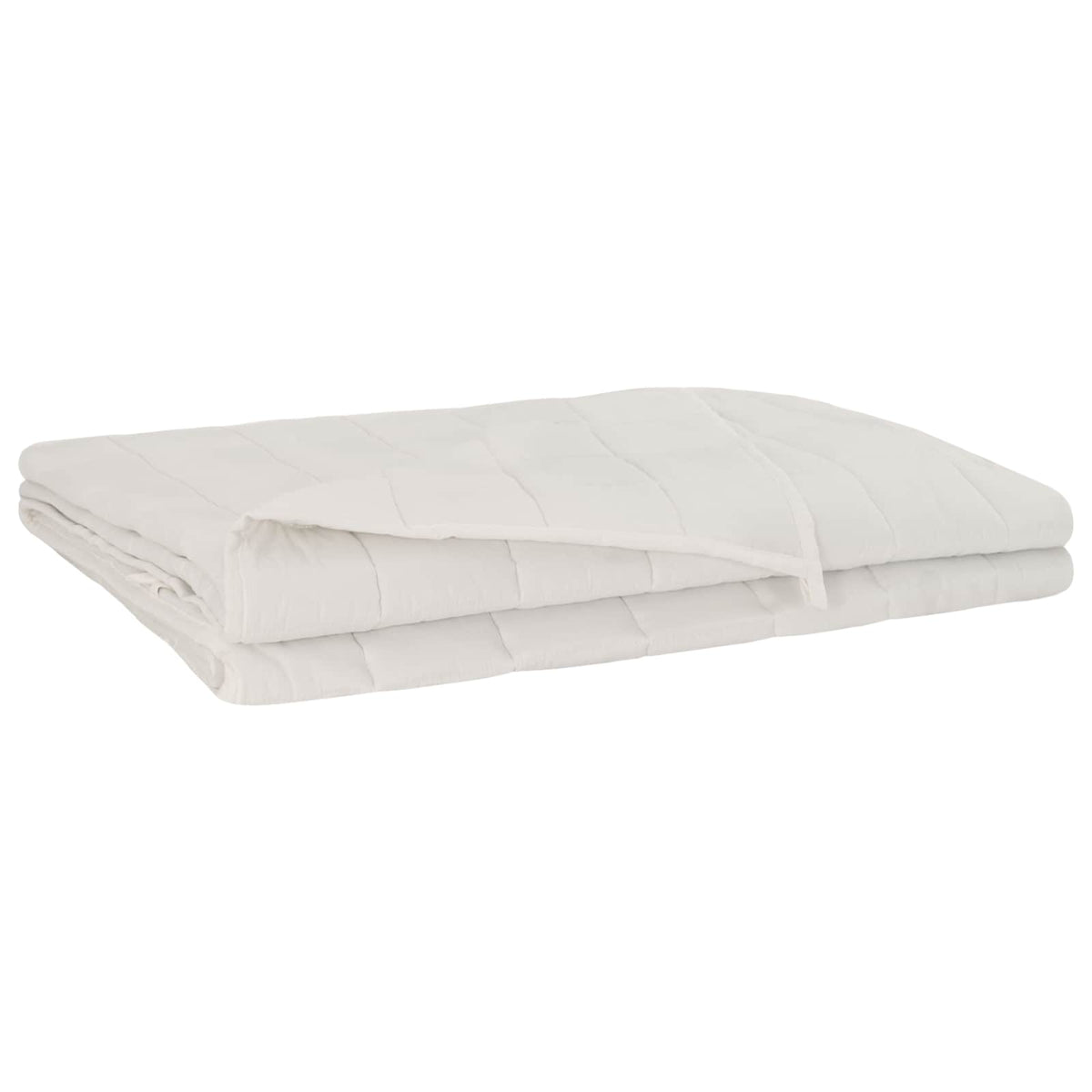 Coperta Ponderata Bianco 122 x 183 cm 5 kg 100% Cotone 205T | homemem39