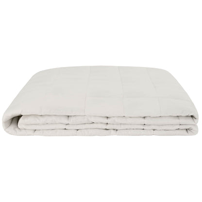 Coperta Ponderata Bianco 122 x 183 cm 5 kg 100% Cotone 205T | homemem39