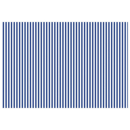 Telo di ricambio per tenda da sole Blu e Bianco 450 × 350 cm | homemem39