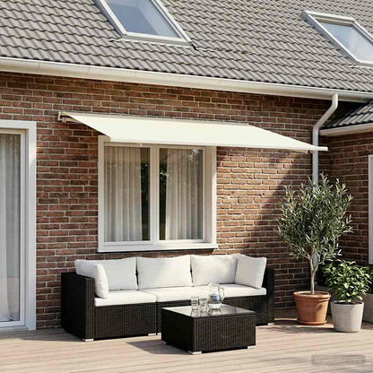 Telo di ricambio per tenda da sole Crema 350 x 250 cm
