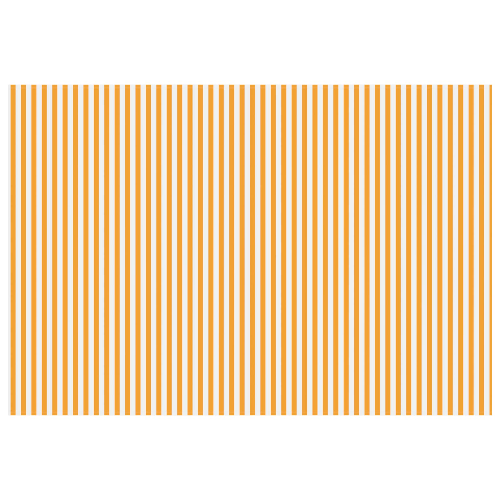 Telo di ricambio per tenda da sole Giallo e Bianco 450 × 350 cm | homemem39