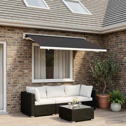 Telo di ricambio per tenda da sole Antracite 300 x 250 cm