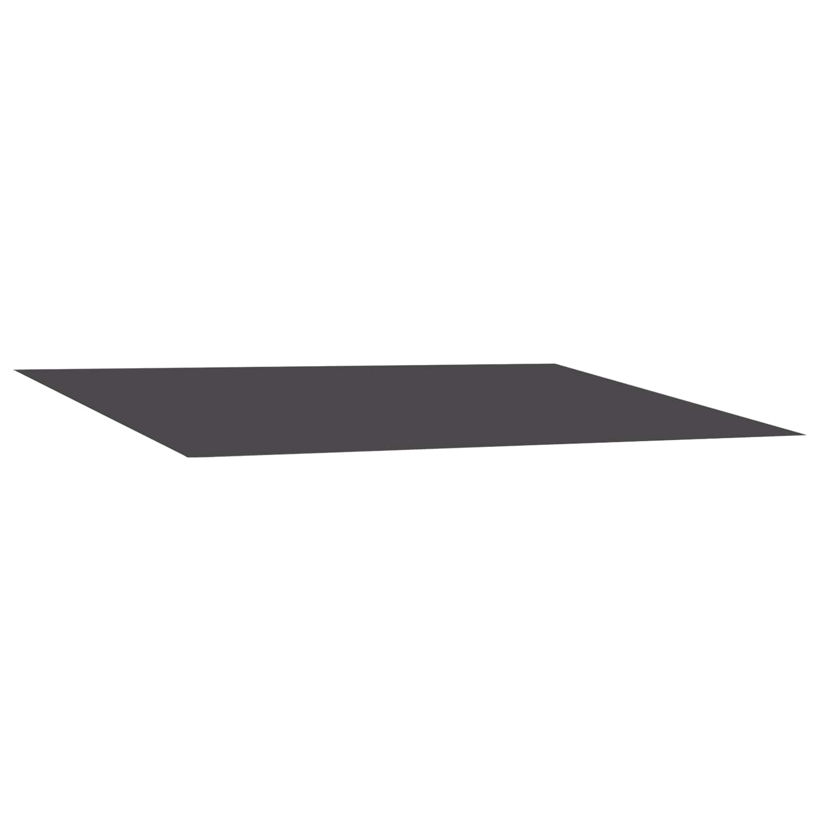 Telo di ricambio per tenda da sole Antracite 500 × 350 cm | homemem39