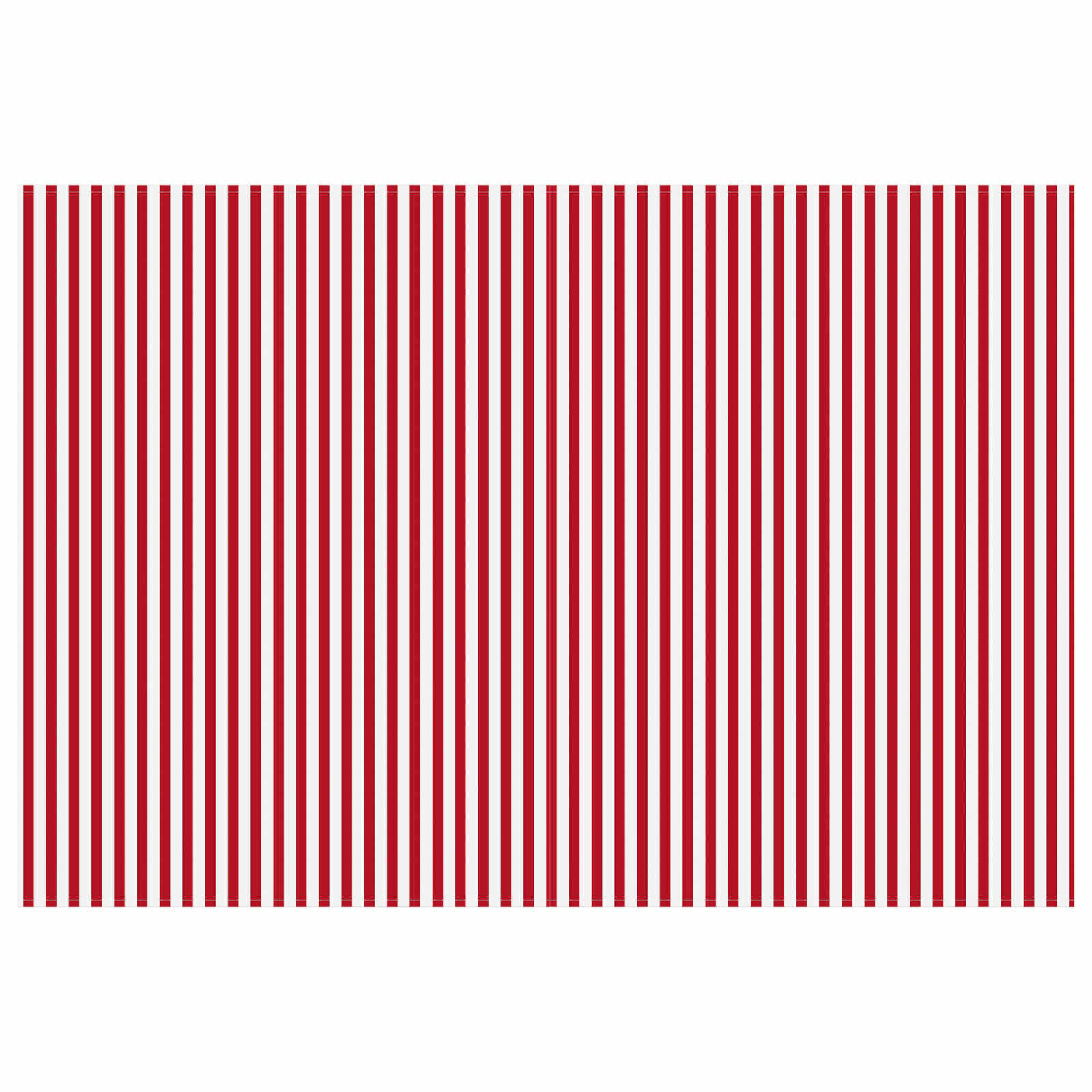 Telo di ricambio per tenda da sole Rosso e Bianco 500 × 350 cm | homemem39