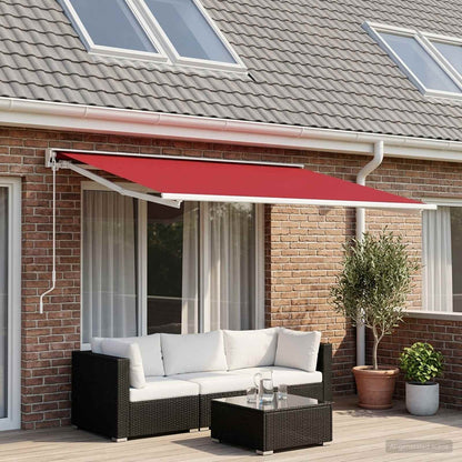 Telo di ricambio per tenda da sole Rosso 300 x 250 cm | homemem39