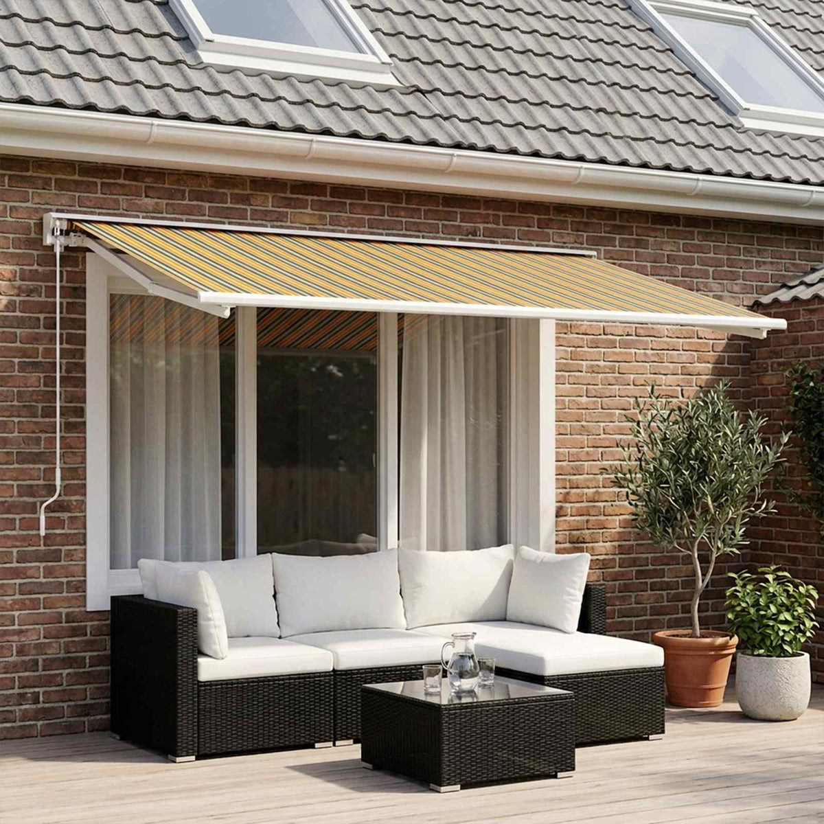 Telo di ricambio per tenda da sole e 600 × 300 cm
