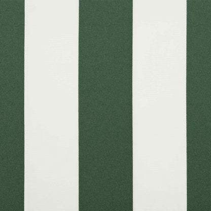 Telo di ricambio per tenda da sole Verde e Bianco 300 x 250 cm | homemem39