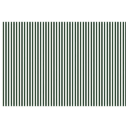 Telo di ricambio per tenda da sole Verde e Bianco 350 x 250 cm | homemem39