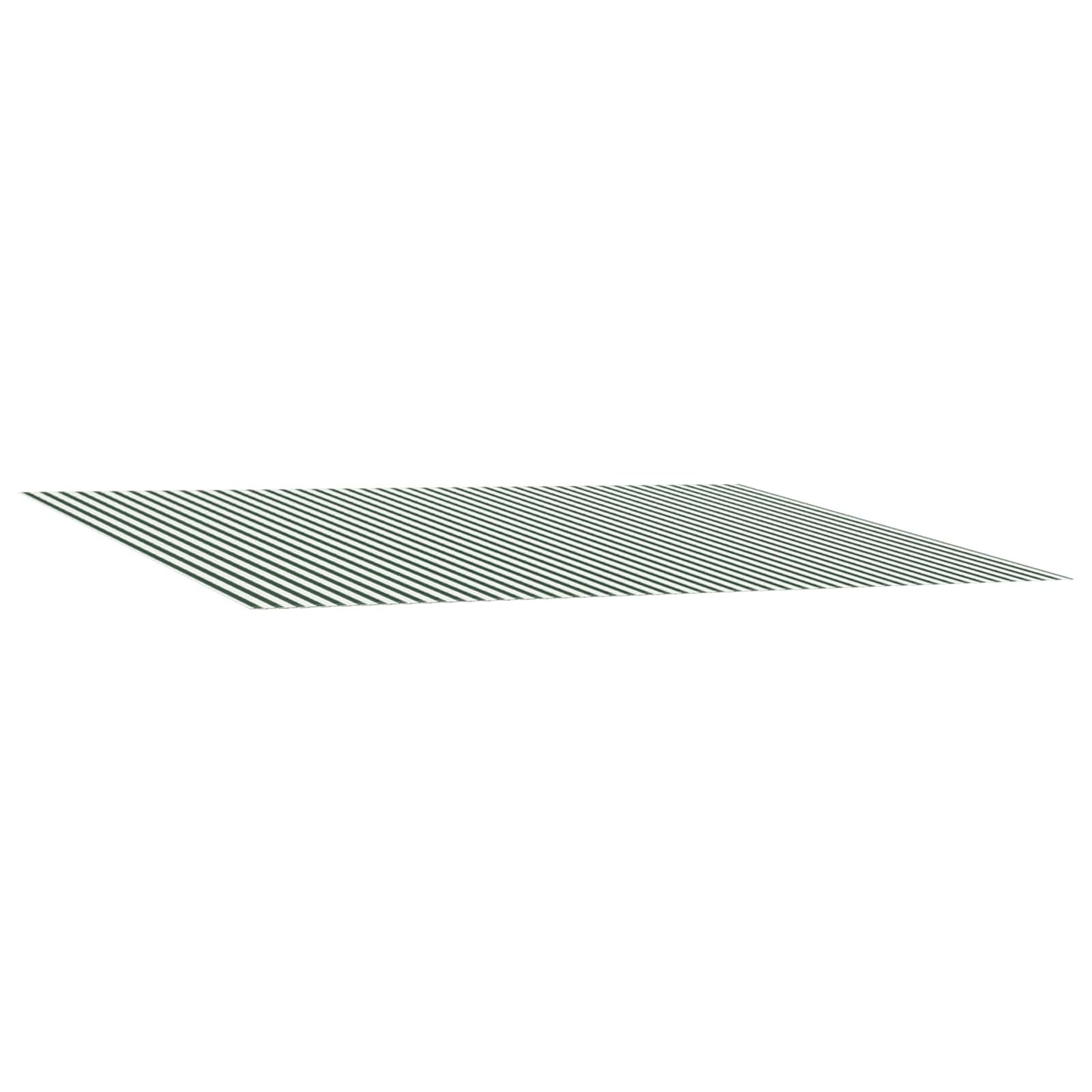 Telo di ricambio per tenda da sole Verde e Bianco 450 × 350 cm | homemem39