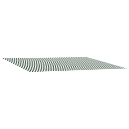 Telo di ricambio per tenda da sole Verde e Bianco 500 × 350 cm | homemem39