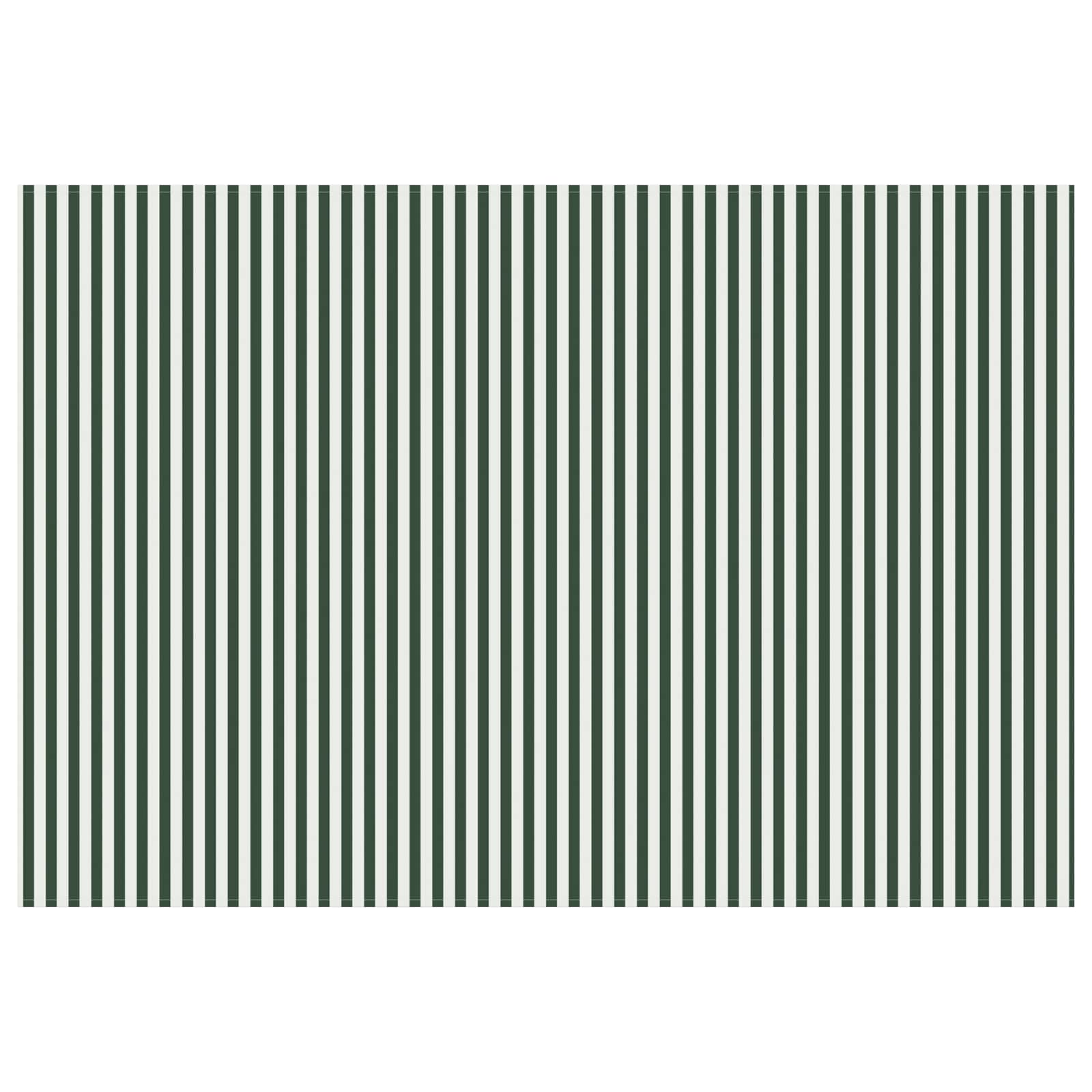 Telo di ricambio per tenda da sole Verde e Bianco 600 × 300 cm | homemem39