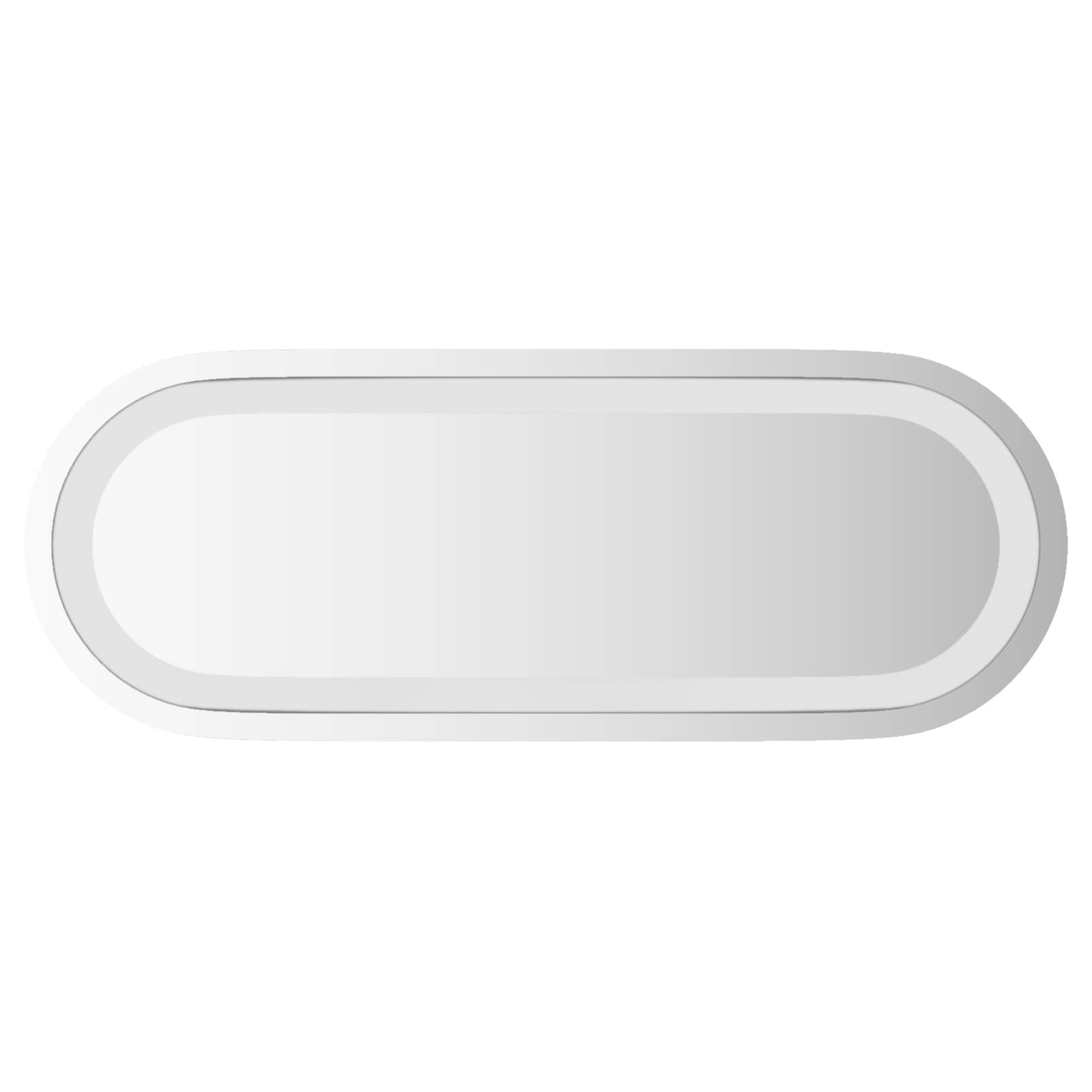 Specchio da bagno LED Trasparente 40 x 15 cm vetro temperato | homemem39