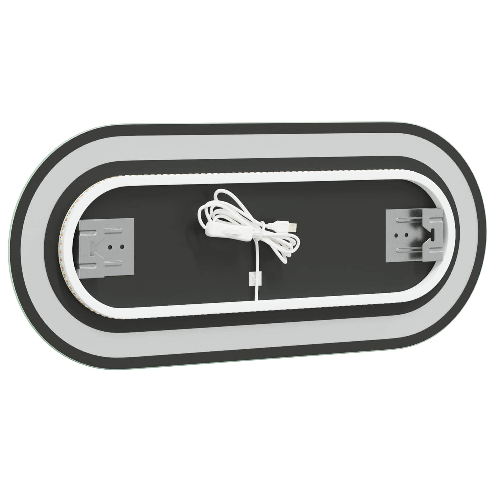 Specchio da bagno LED Trasparente 70 x 30 cm vetro temperato | homemem39