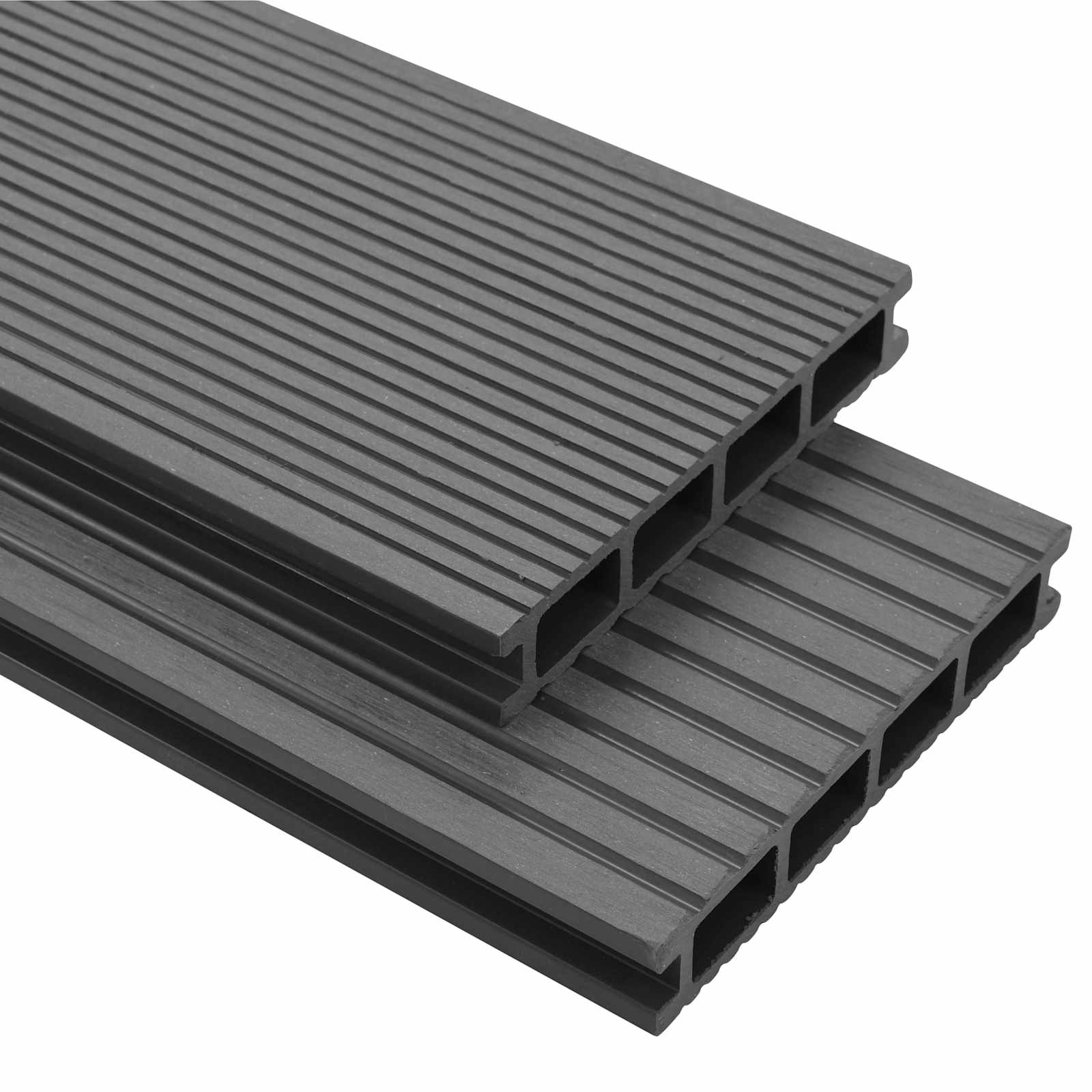 Pavimento da Deck 108 pcs Grigio WPC | homemem39