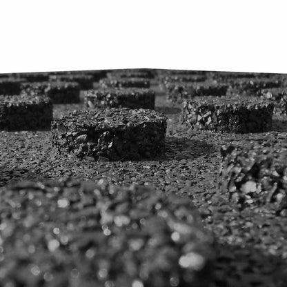 Piastrelle per Protezione dalle Cadute 24 pcs Nero 50 x 50 cm
