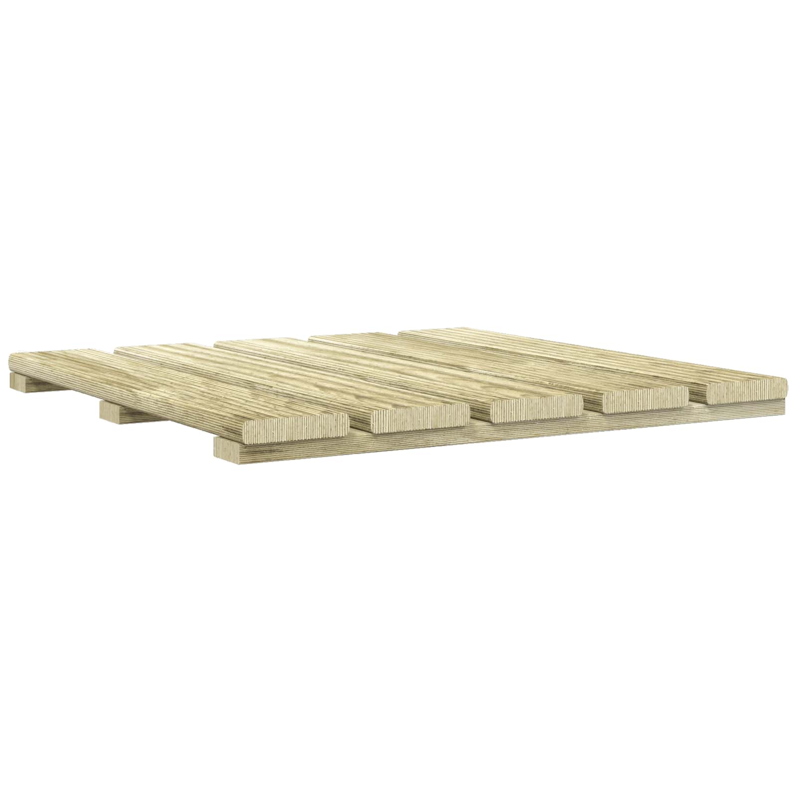 Piastrella per Decking 24 pcs Verde 50 x 50 cm | homemem39