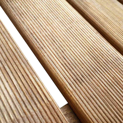 Piastrella per Decking 18 pz Marrone 50 x 50 cm | homemem39