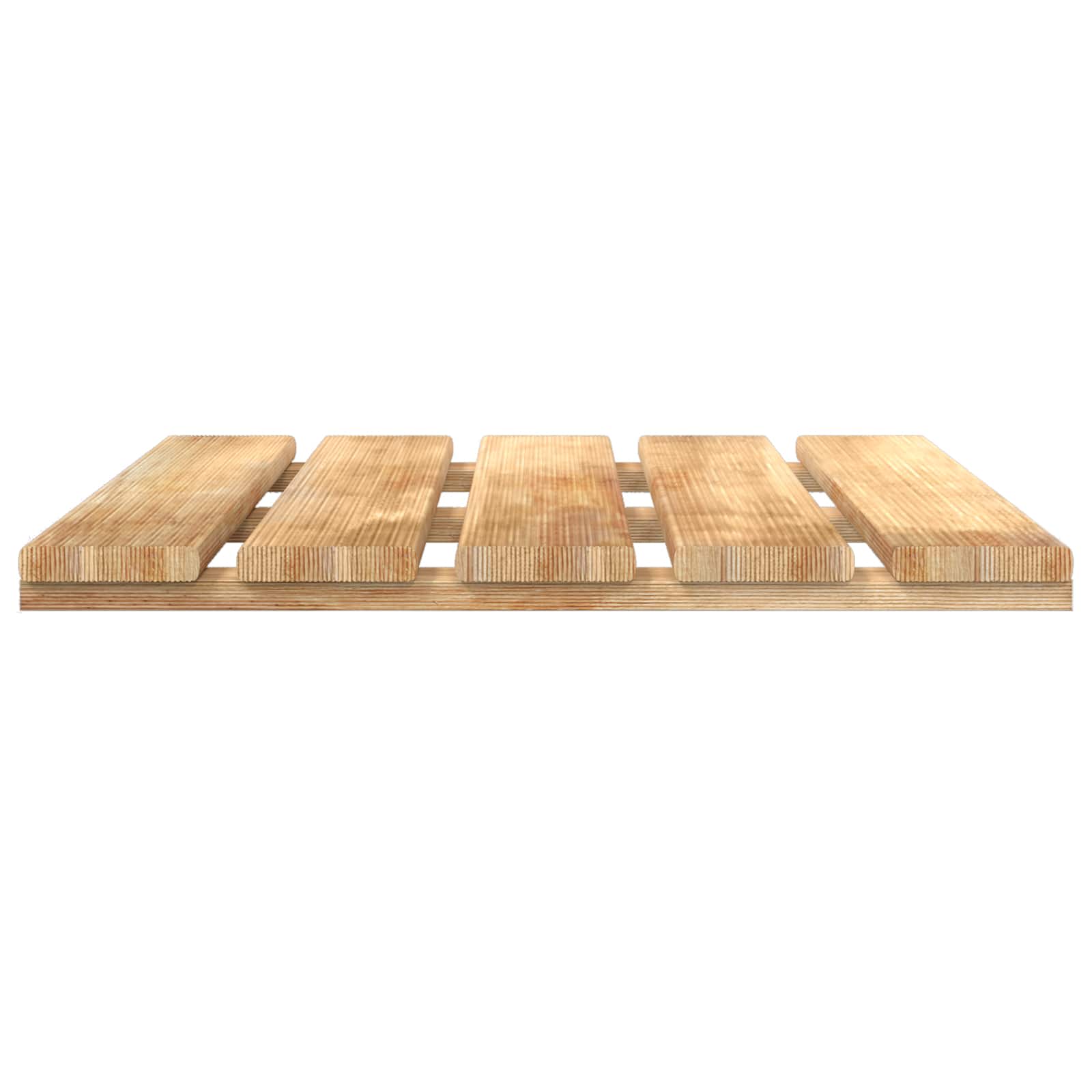 Piastrella per Decking 18 pz Marrone 50 x 50 cm | homemem39
