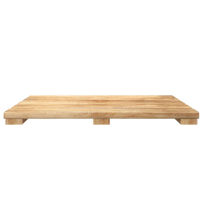 Piastrella per Decking 24 pz Marrone 50 x 50 cm | homemem39