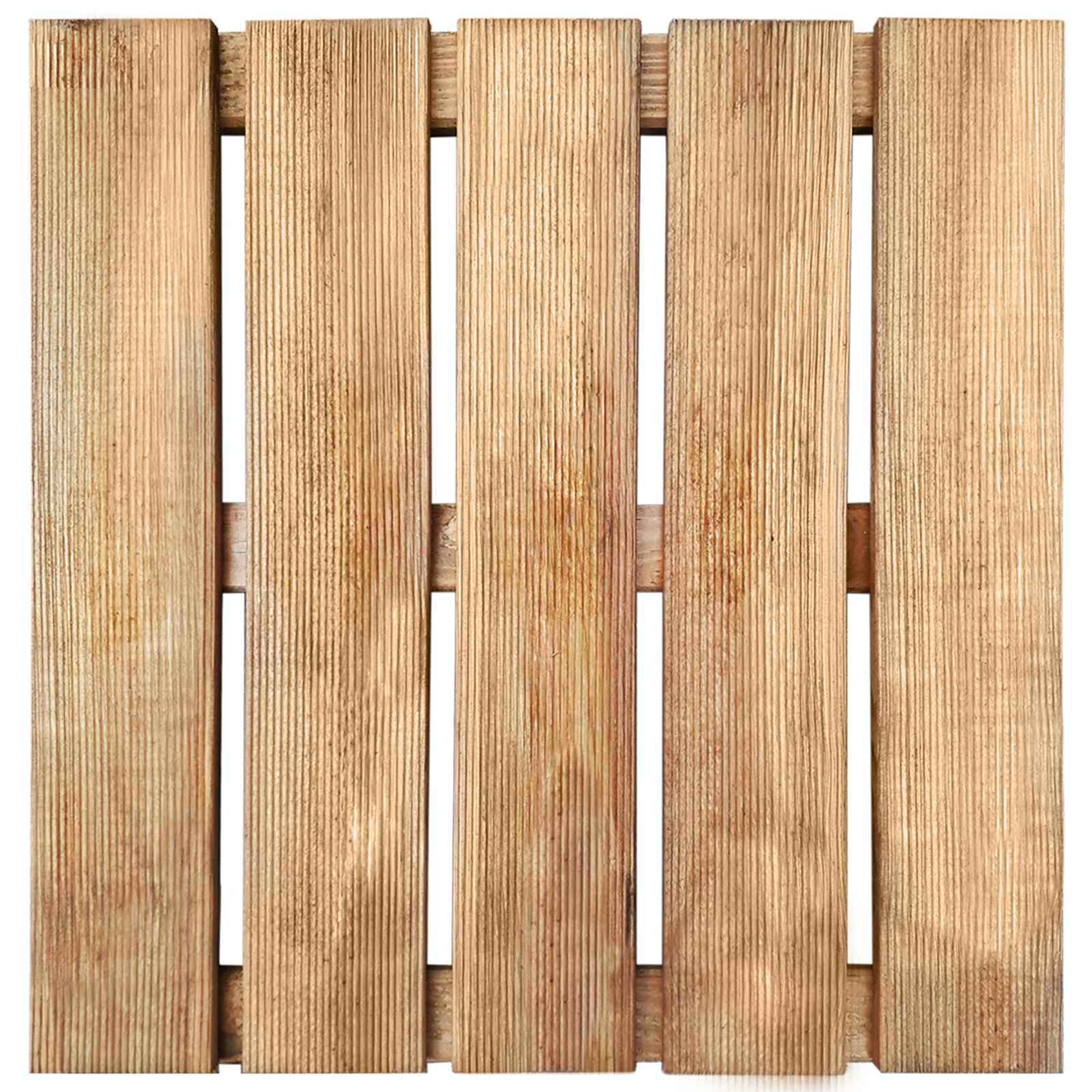 Piastrella per Decking 30 pz Marrone 50 x 50 cm | homemem39