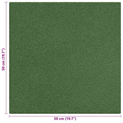 Piastrelle per Protezione dalle Cadute 12 pcs Verde 50 x 50 cm | homemem39