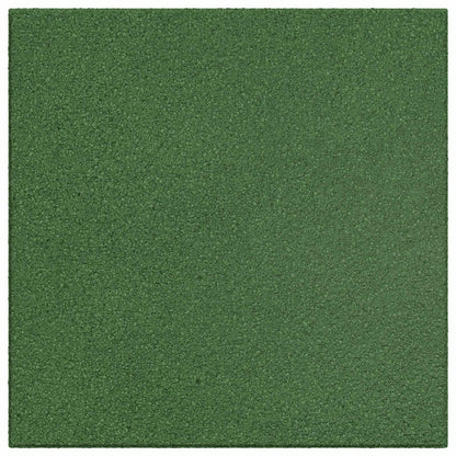 Piastrelle per Protezione dalle Cadute 24 pcs Verde 50 x 50 cm