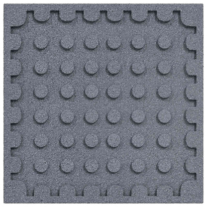Piastrelle per Protezione dalle Cadute 18 pcs Grigio 50 x 50 cm | homemem39