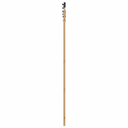Porta scorrevole Naturale e Nero 83 x 232 cm | homemem39