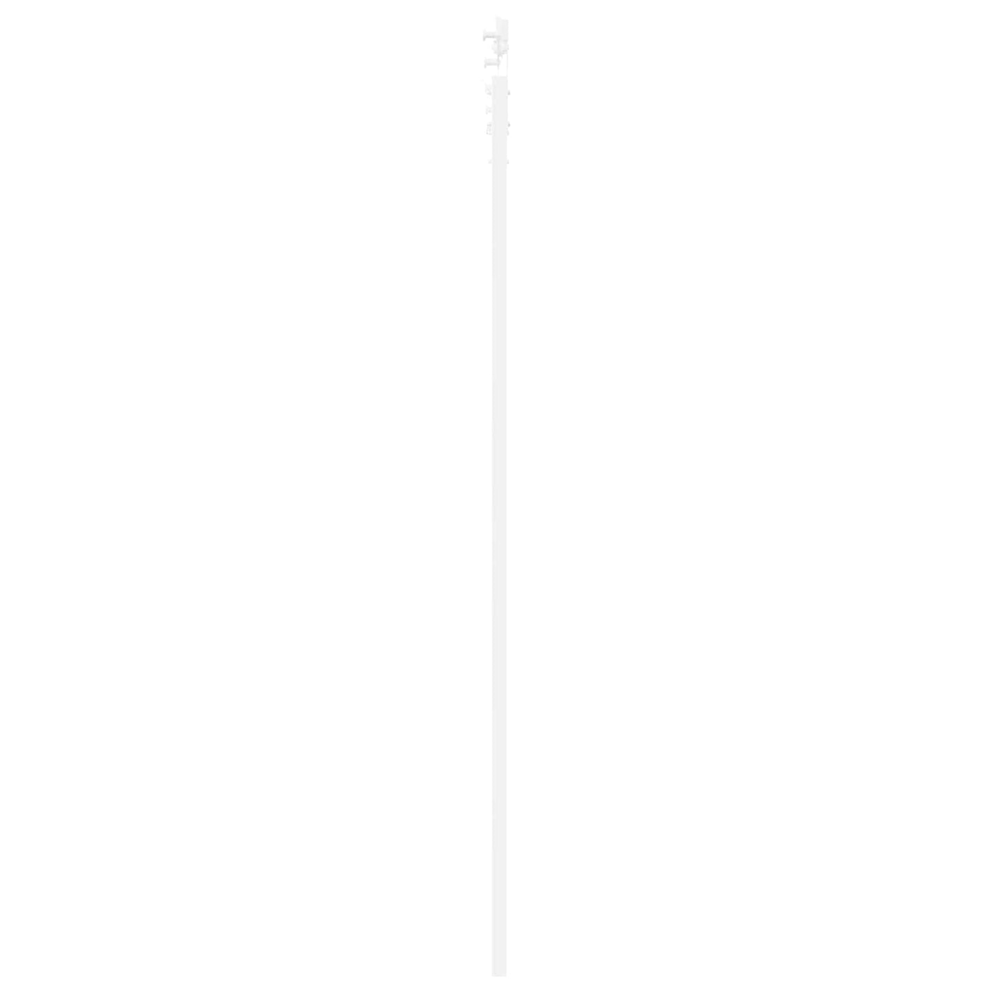 Porta scorrevole Bianco 83 x 232 cm Legno Massello di Pino | homemem39