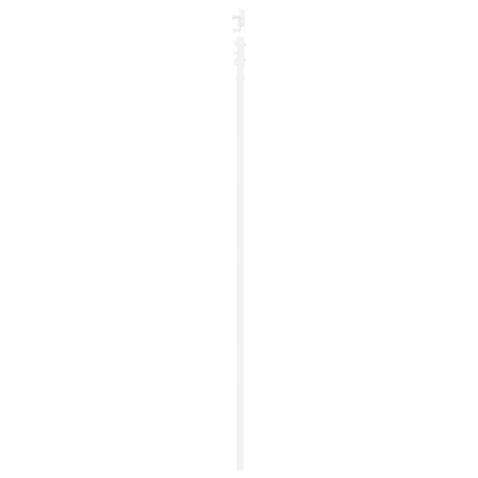 Porta scorrevole Bianco 83 x 232 cm Legno Massello di Pino | homemem39