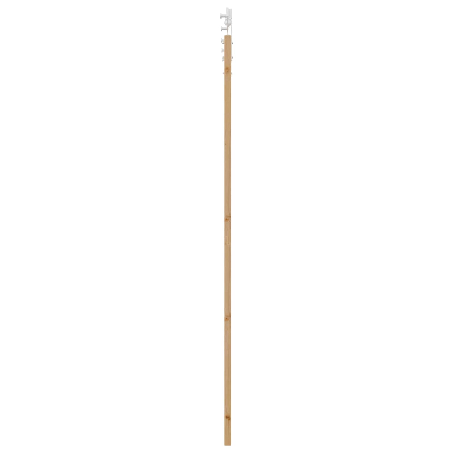 Porta scorrevole Naturale e Bianco 83 x 232 cm | homemem39