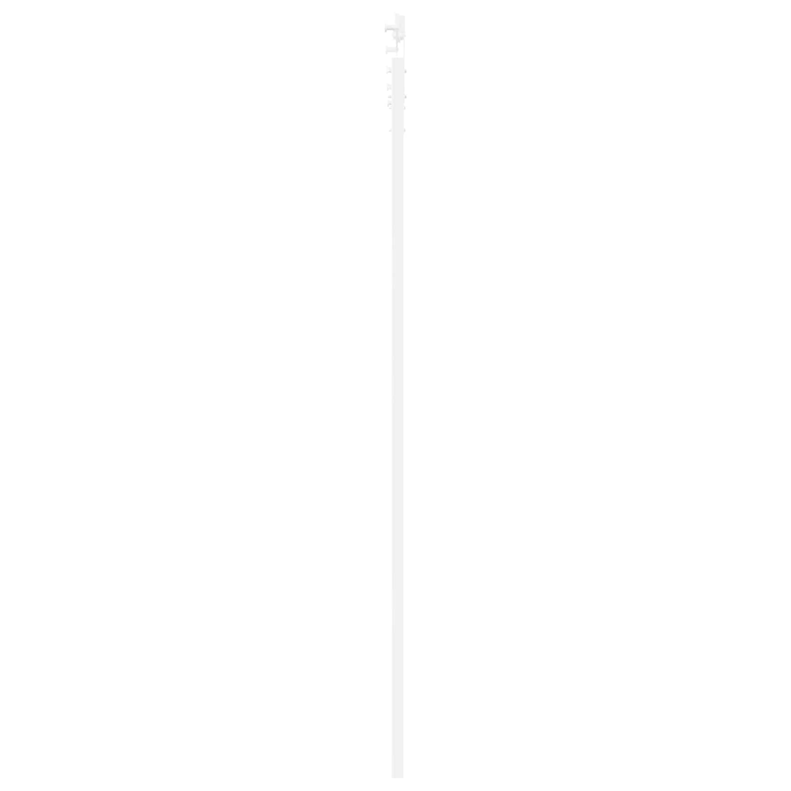 Porta scorrevole Bianco 83 x 232 cm Legno Massello di Pino | homemem39