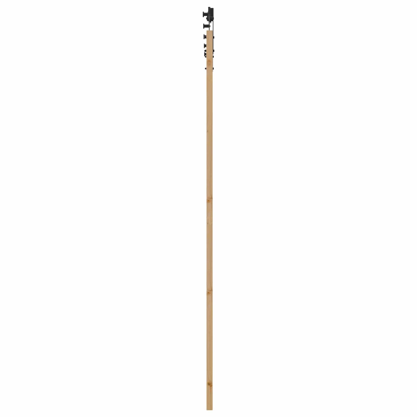 Porta scorrevole Naturale 83 x 232 cm Legno Massello di Pino | homemem39