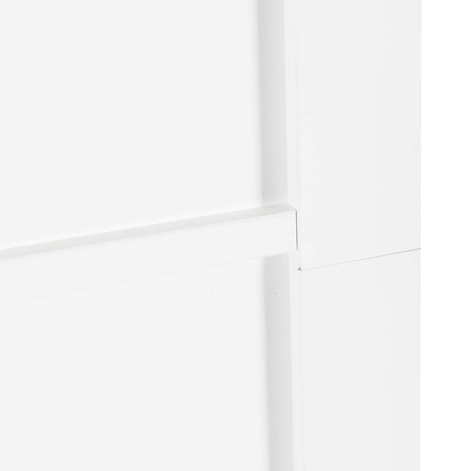 Porta scorrevole Bianco e Nero 83 x 202 cm | homemem39