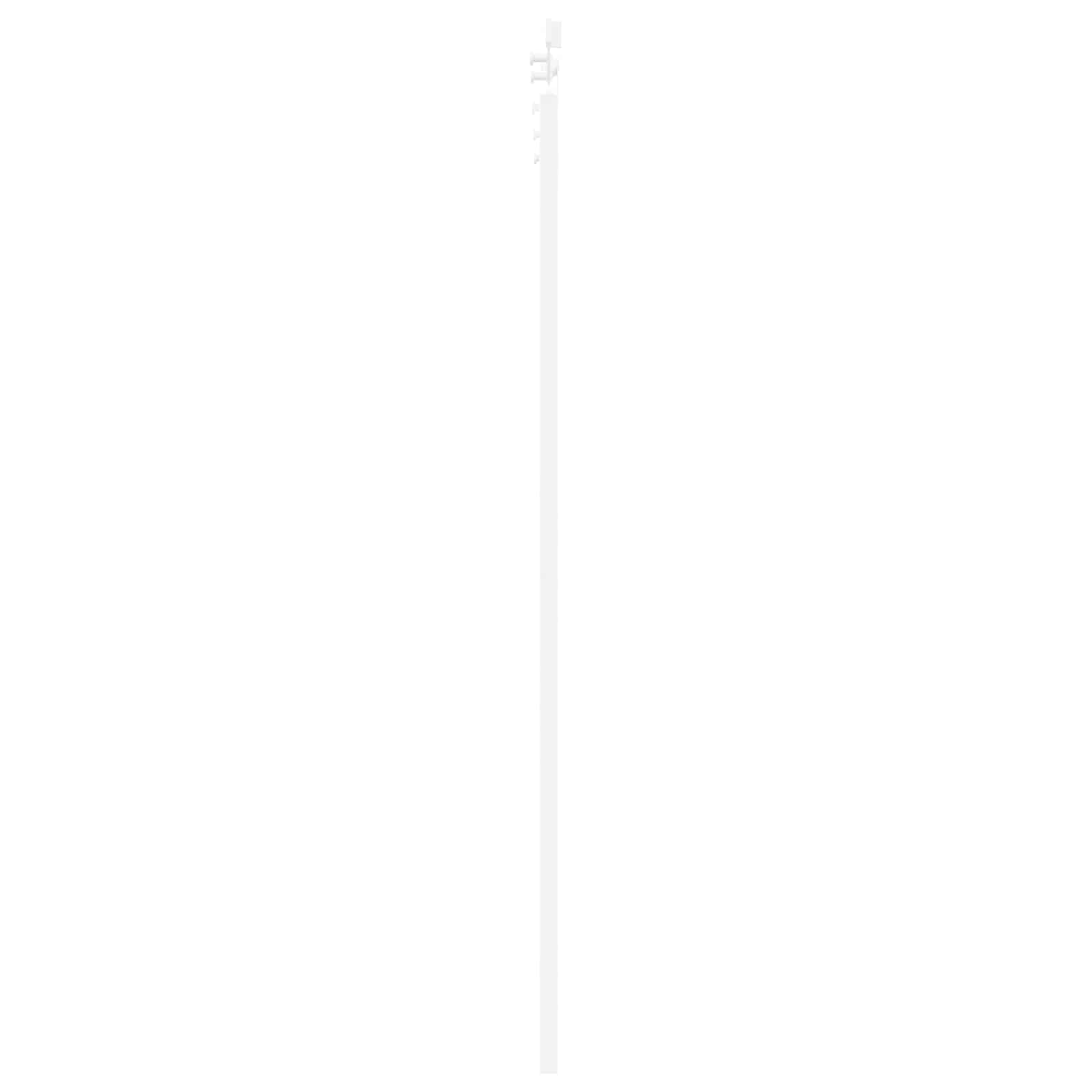 Porta scorrevole Bianco 83 x 202 cm Legno Massello di Pino | homemem39