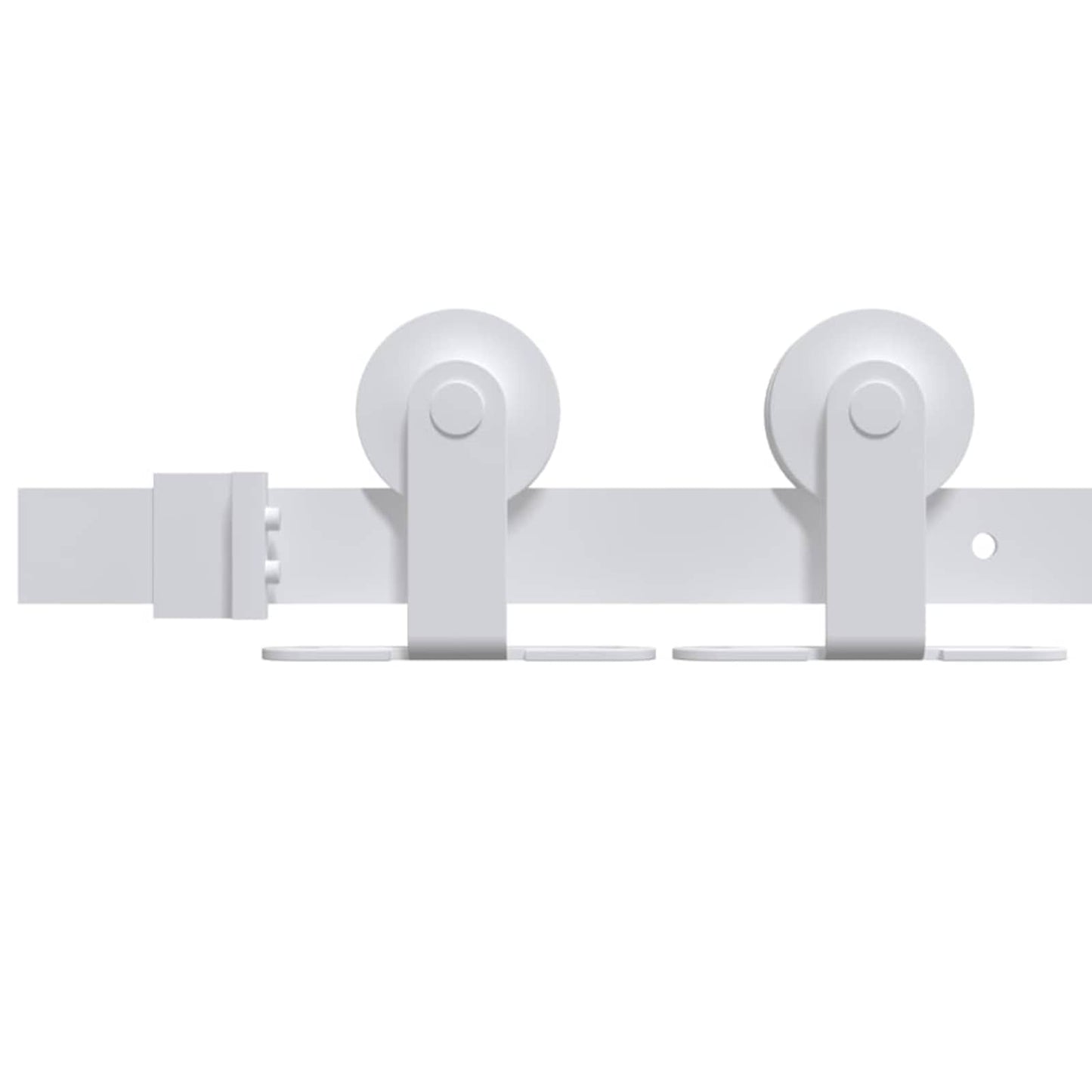 Porta scorrevole Bianco 83 x 232 cm Legno Massello di Pino | homemem39