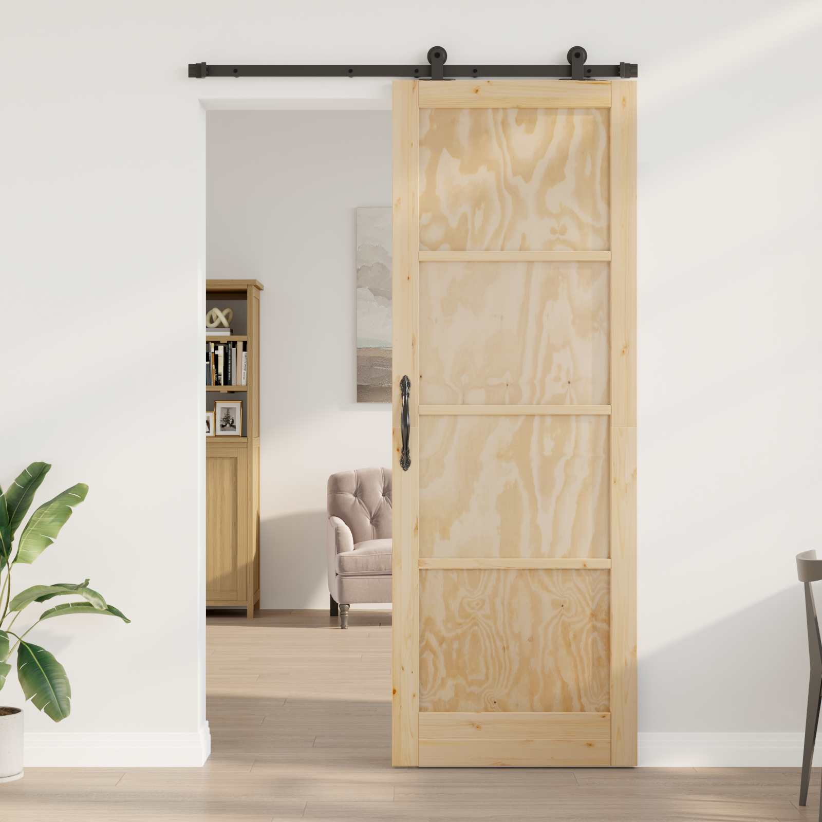 Porta scorrevole ORKDAL Naturale 83 x 232 cm | homemem39