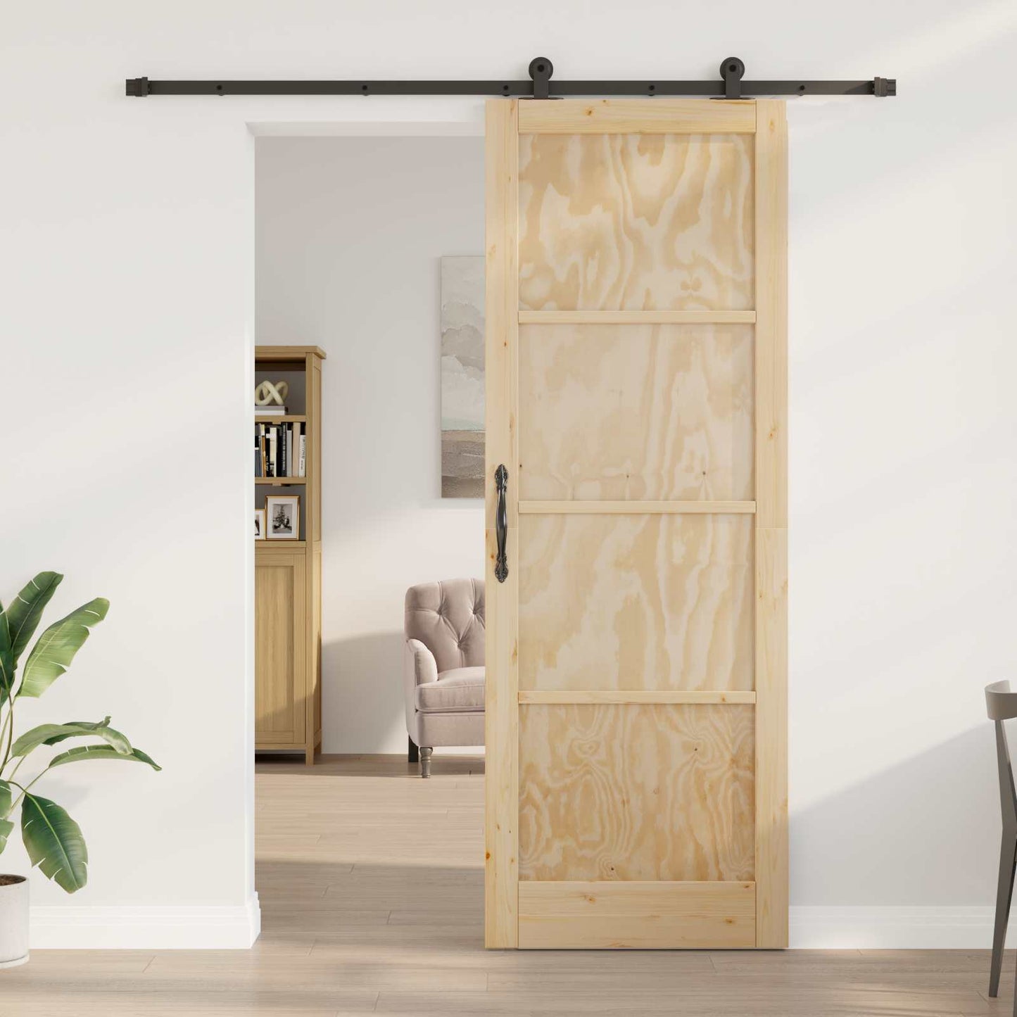 Porta scorrevole ORKDAL Naturale 83 x 232 cm | homemem39