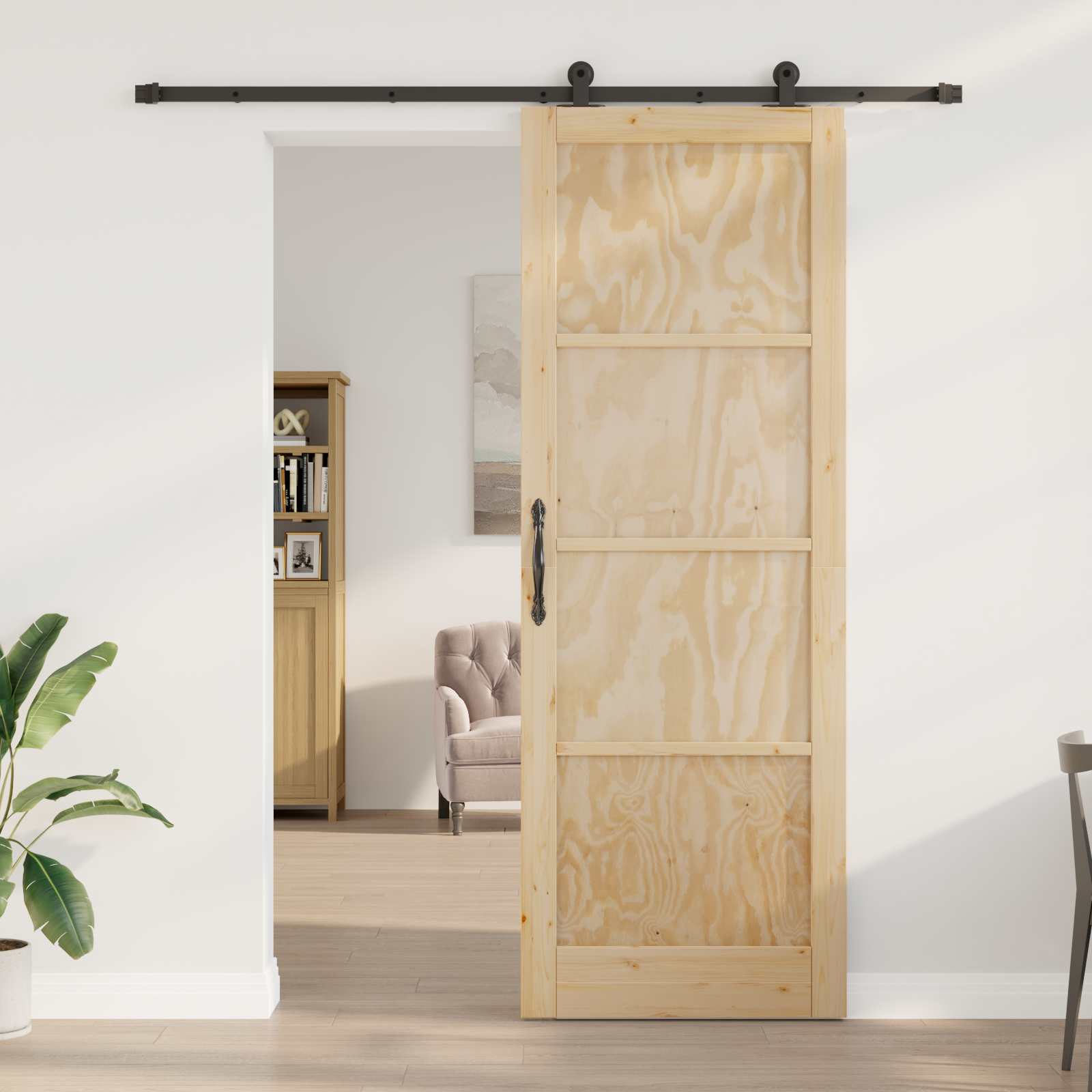 Porta scorrevole ORKDAL Naturale 83 x 232 cm | homemem39