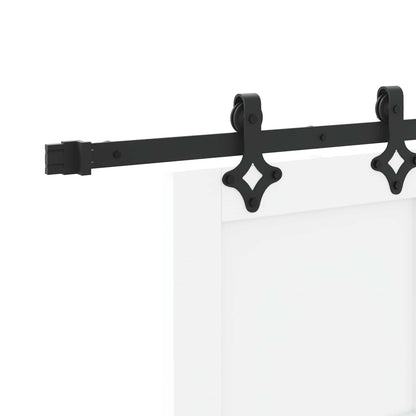 Porta scorrevole Bianco e Nero 83 x 202 cm | homemem39
