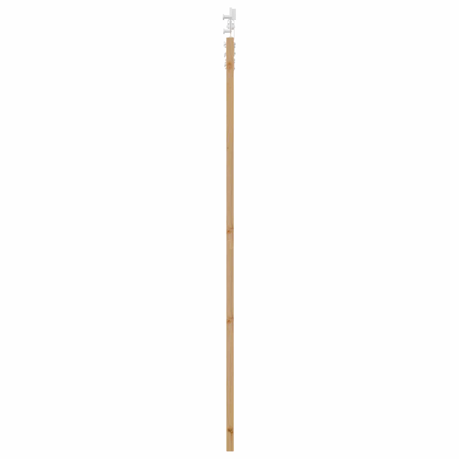 Porta scorrevole Naturale e Bianco 86 x 211 cm | homemem39