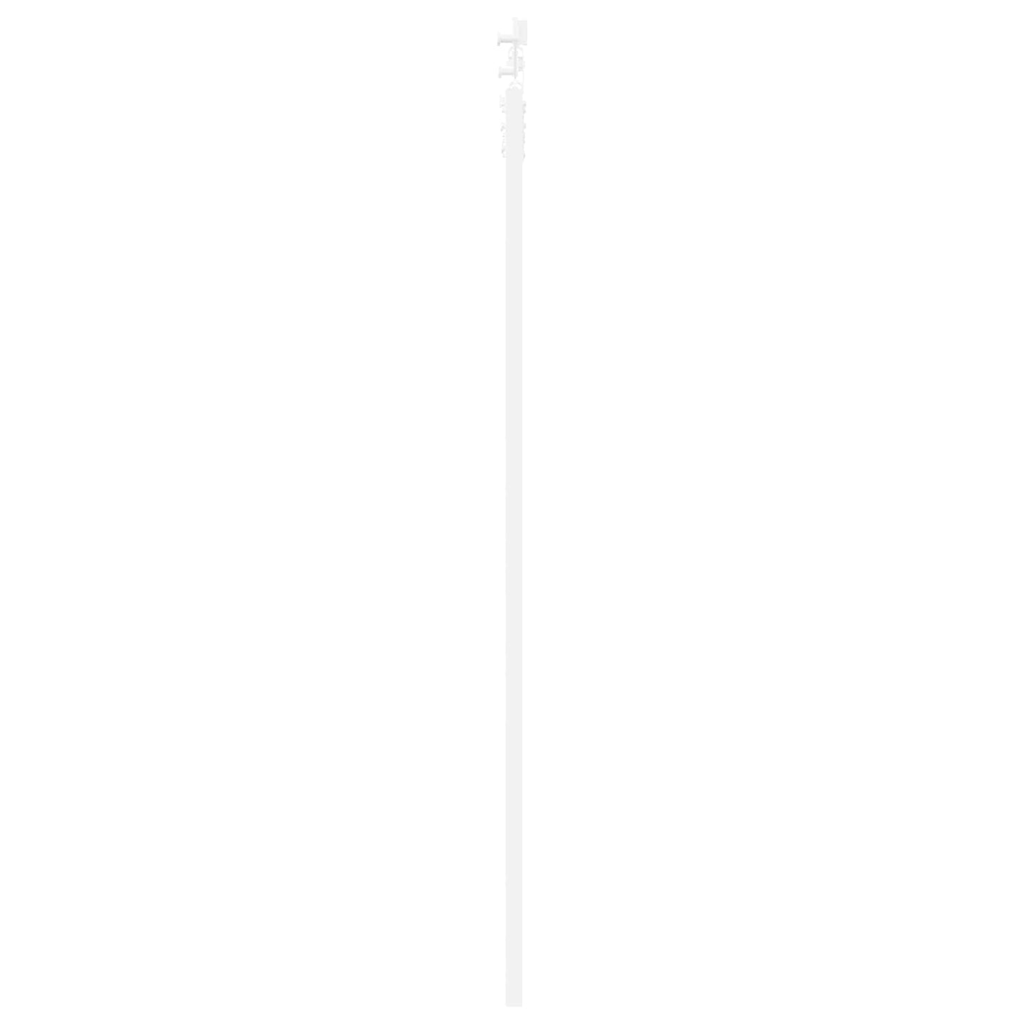 Porta scorrevole Bianco 83 x 202 cm Legno Massello di Pino | homemem39