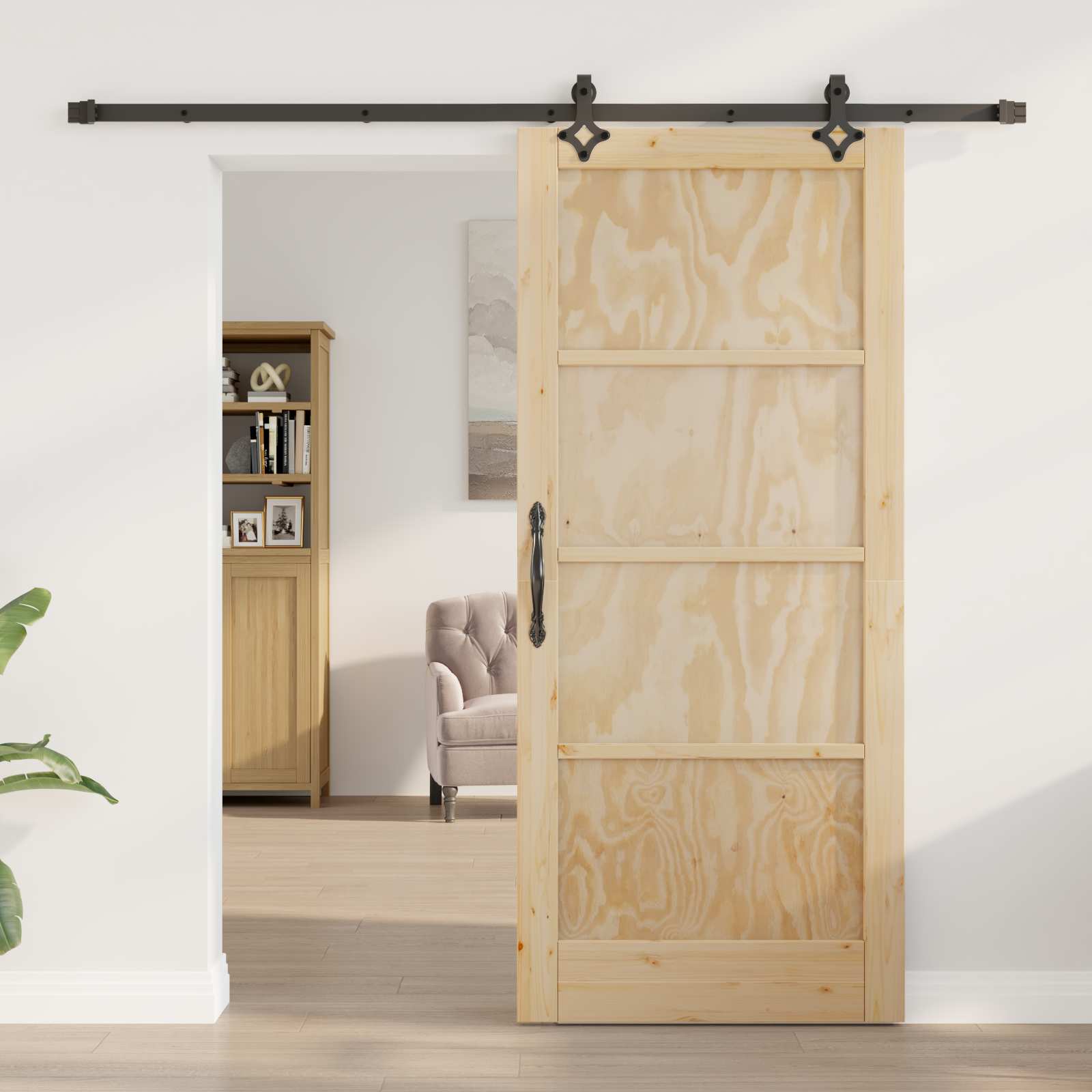 Porta scorrevole ORKDAL Naturale 86 x 198,5 cm | homemem39
