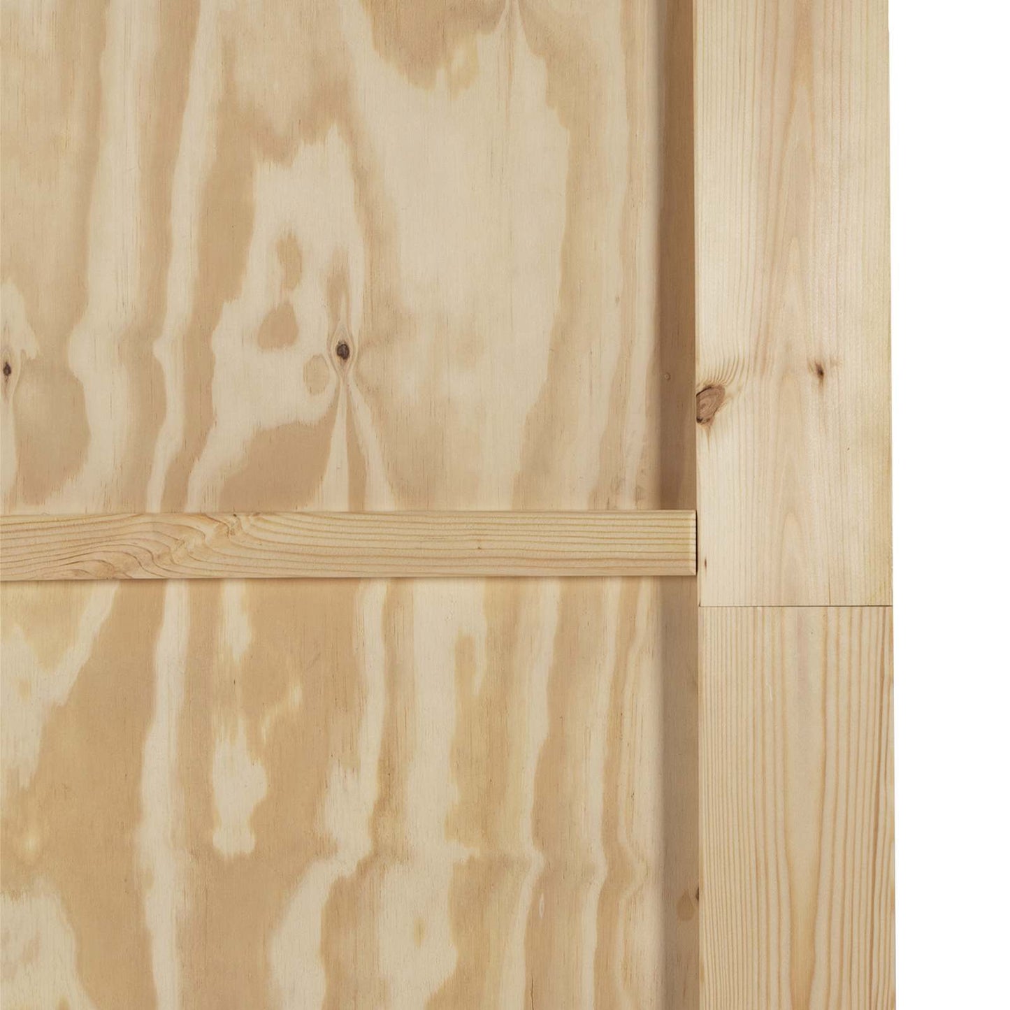 Porta scorrevole ORKDAL Naturale e Nero 61 x 198,5 cm | homemem39