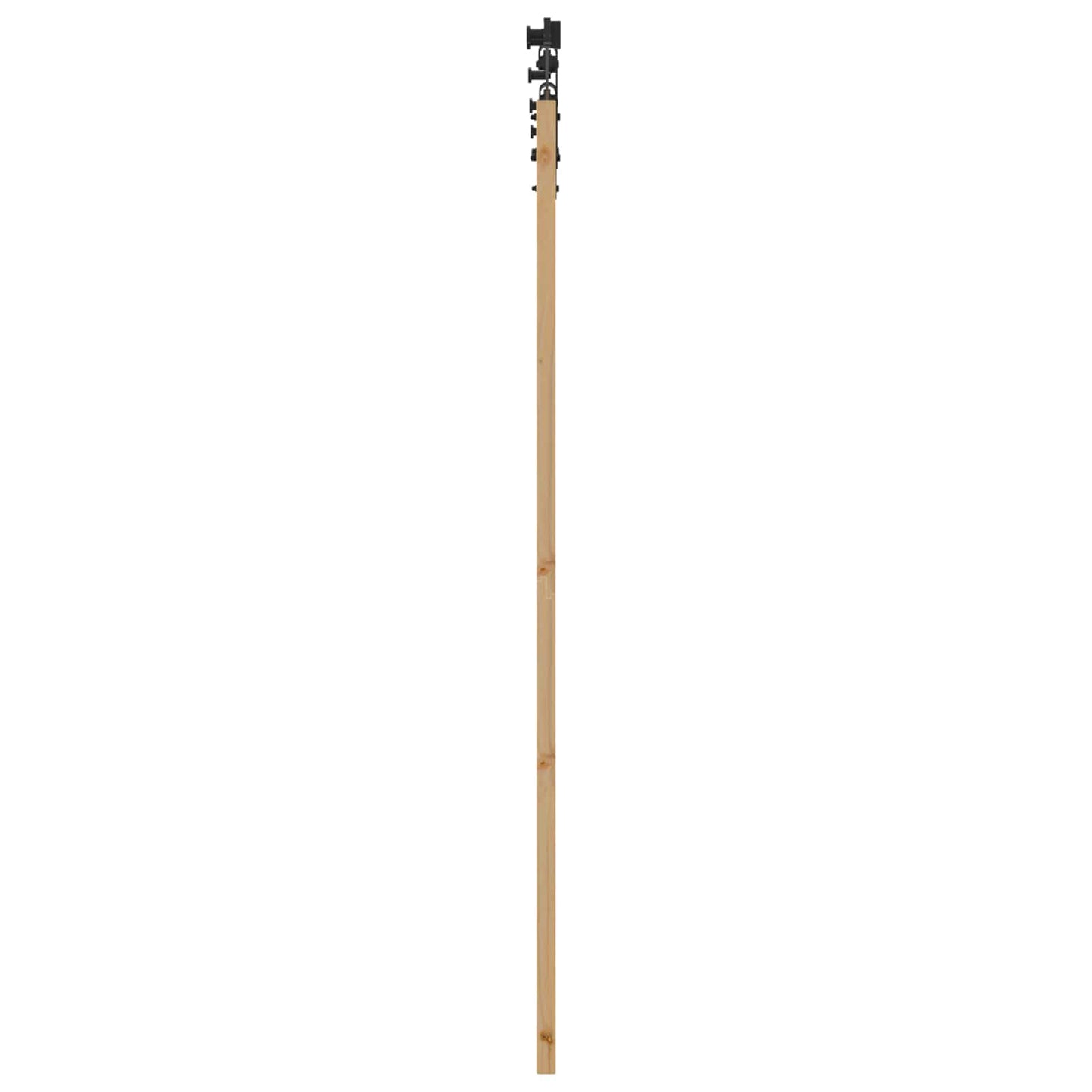 Porta scorrevole ORKDAL Naturale e Nero 61 x 198,5 cm | homemem39