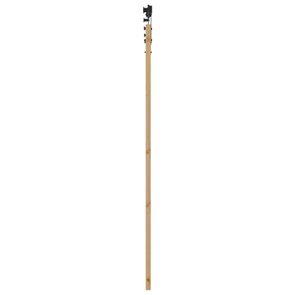 Porta scorrevole ORKDAL Naturale e Nero 86 x 198,5 cm | homemem39