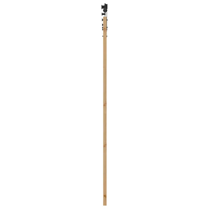 Porta scorrevole ORKDAL Naturale e Nero 86 x 211 cm | homemem39
